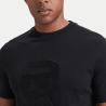 T-shirt Karl Lagerfeld homme à coupe classique-Noir