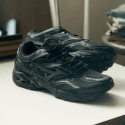 Baskets Mizuno Wave Mustang LS Tech-Black/Iron Gate/Metallic Gray