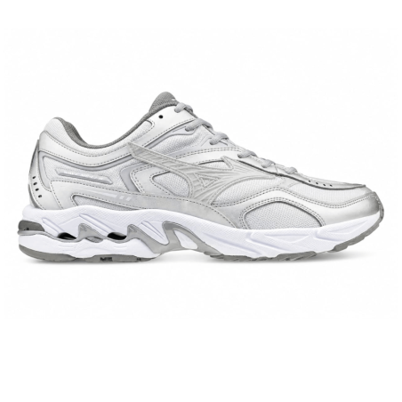 Baskets Mizuno Wave Mustang LS Tech-Foggy Dew/Harbor Mist/Silver