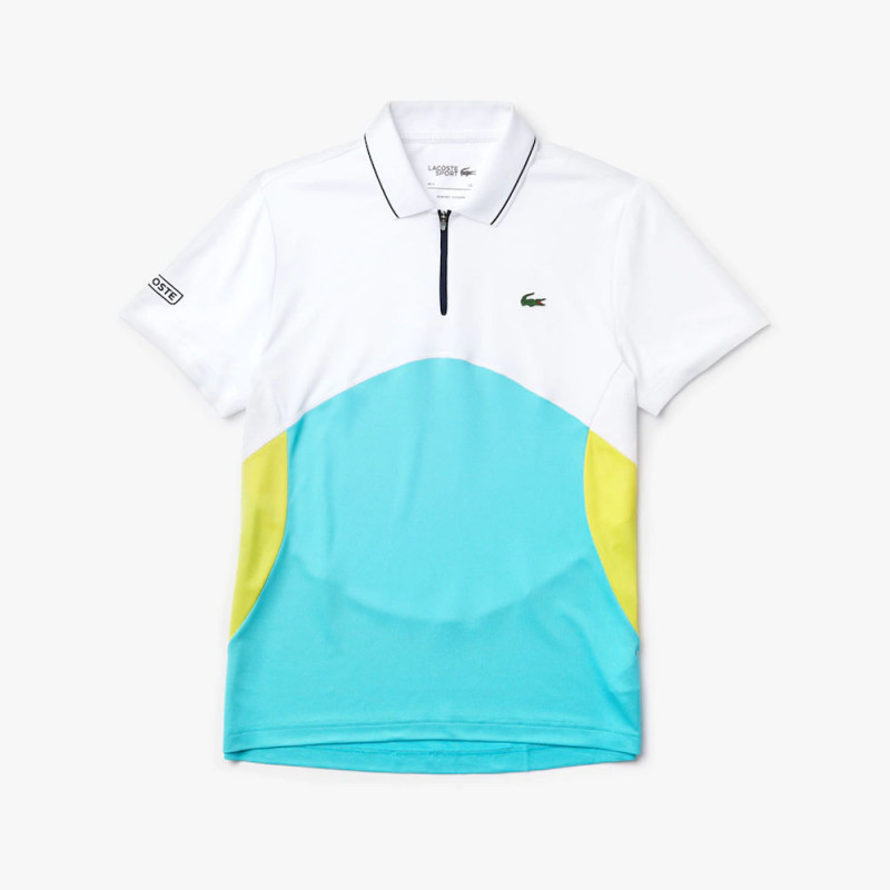 t shirt lacoste homme jaune