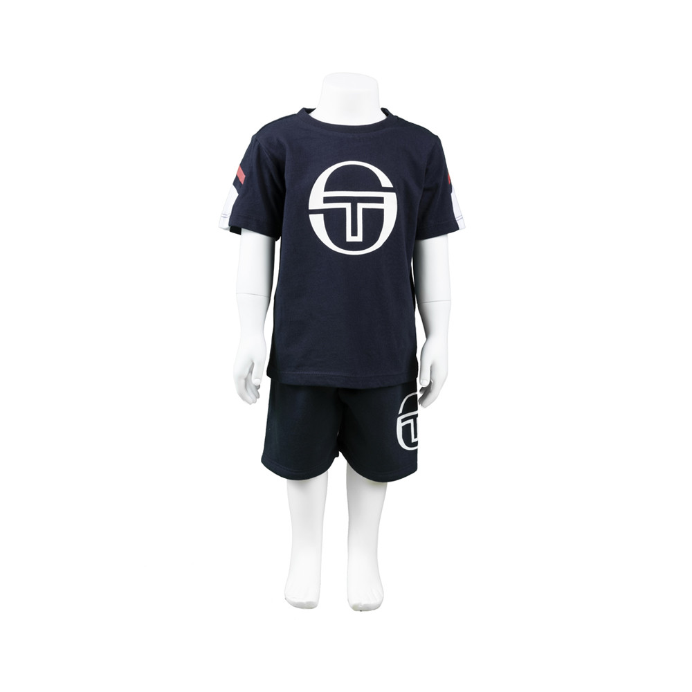 Vestipassioni T-shirt COSANS - Impression Ville Italienne - Sport Et Enfants - Bleu Marine Taille L